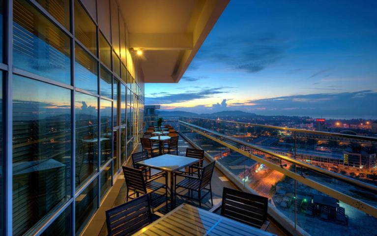 Zenith Hotel Kuantan Exterior photo View from the 26th floor